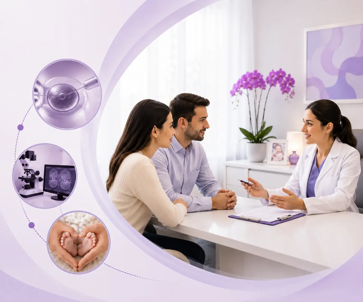 Vita Altera IVF embriyoloji laboratuvarında EmbryoGlue transfer ortamının hazırlanması